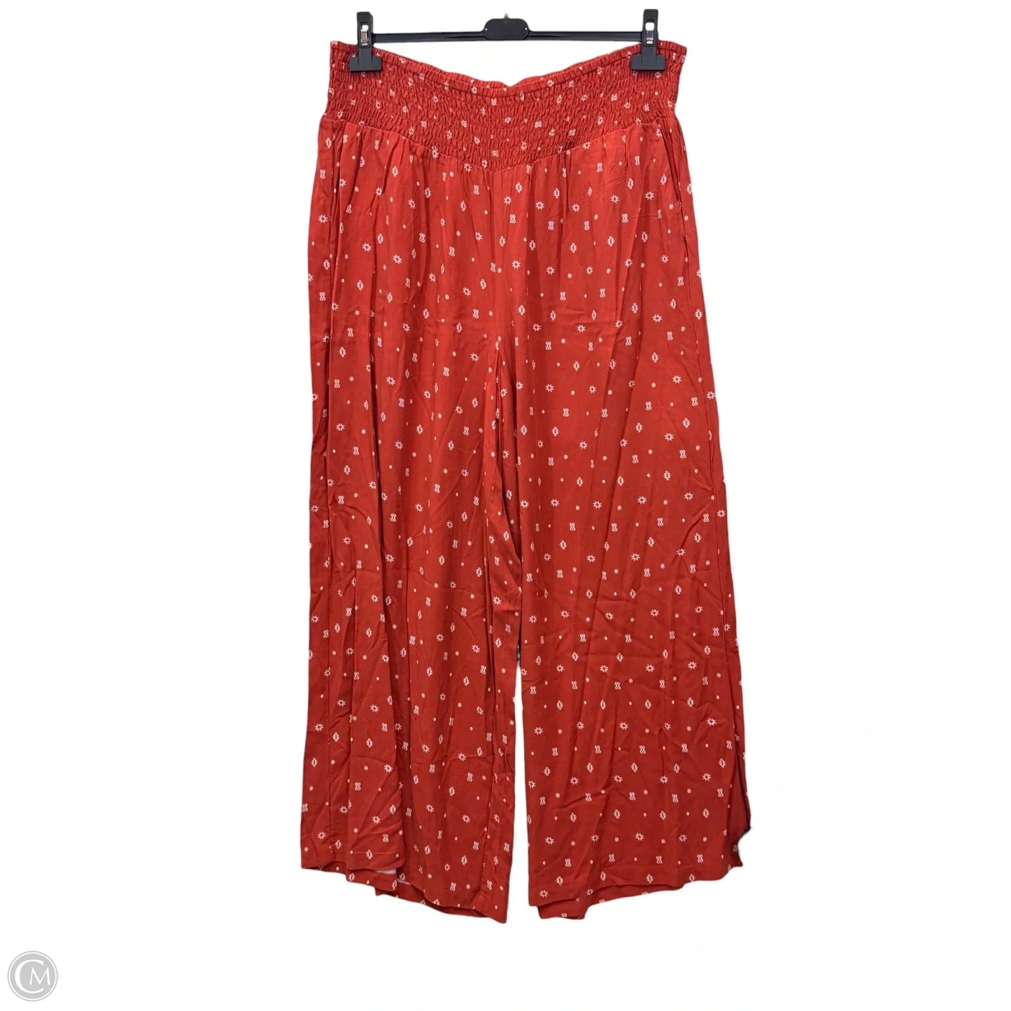 Pants Wide Leg By Torrid In Red & White, Size: 2x