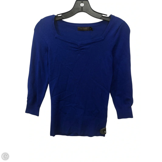 Top 3/4 Sleeve By Limited In Blue, Size: Xs
