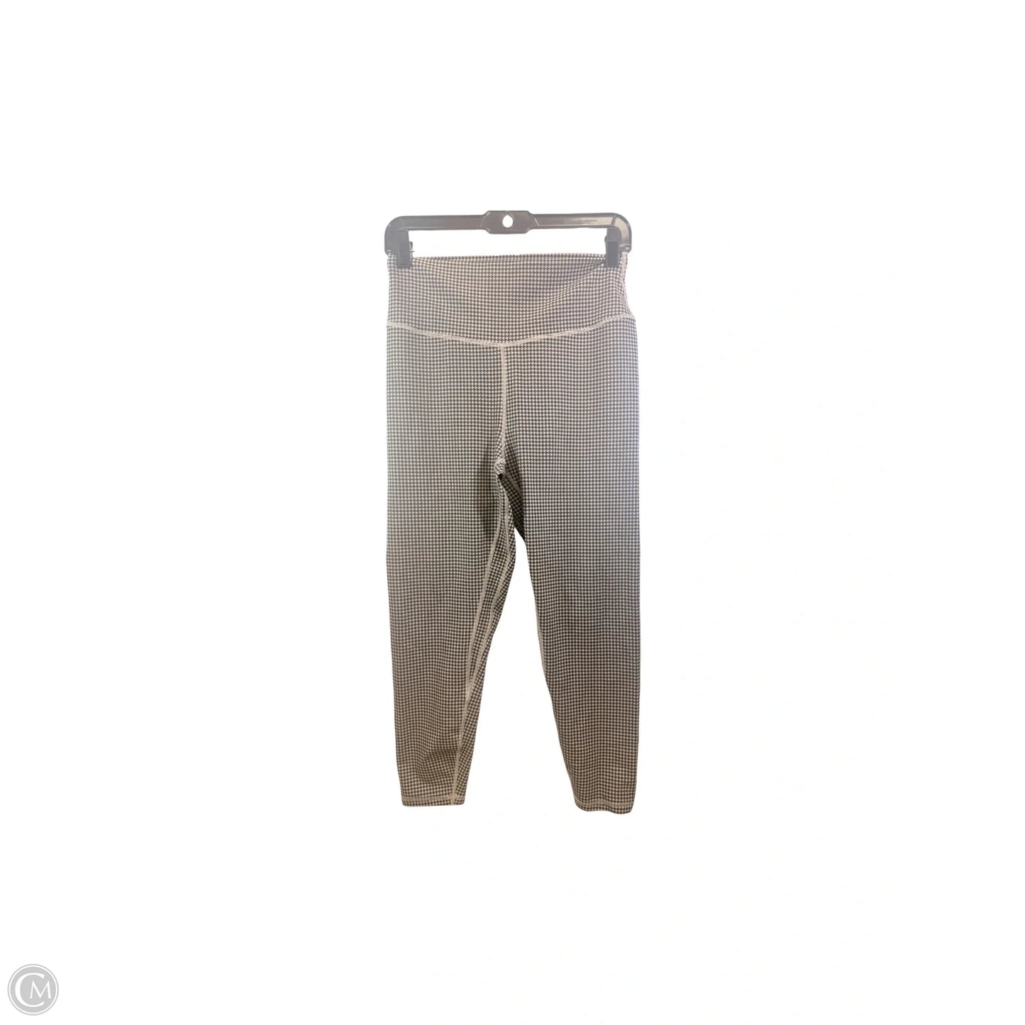Athletic Leggings By Ypb In Black & Tan, Size: L