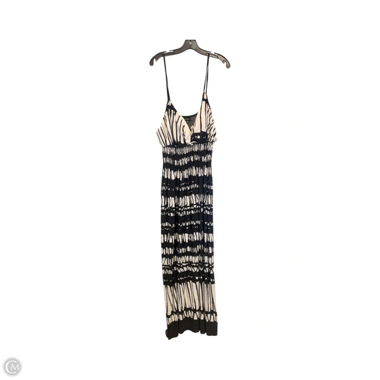 Dress Casual Maxi By Snap In Black & Cream, Size: 2x