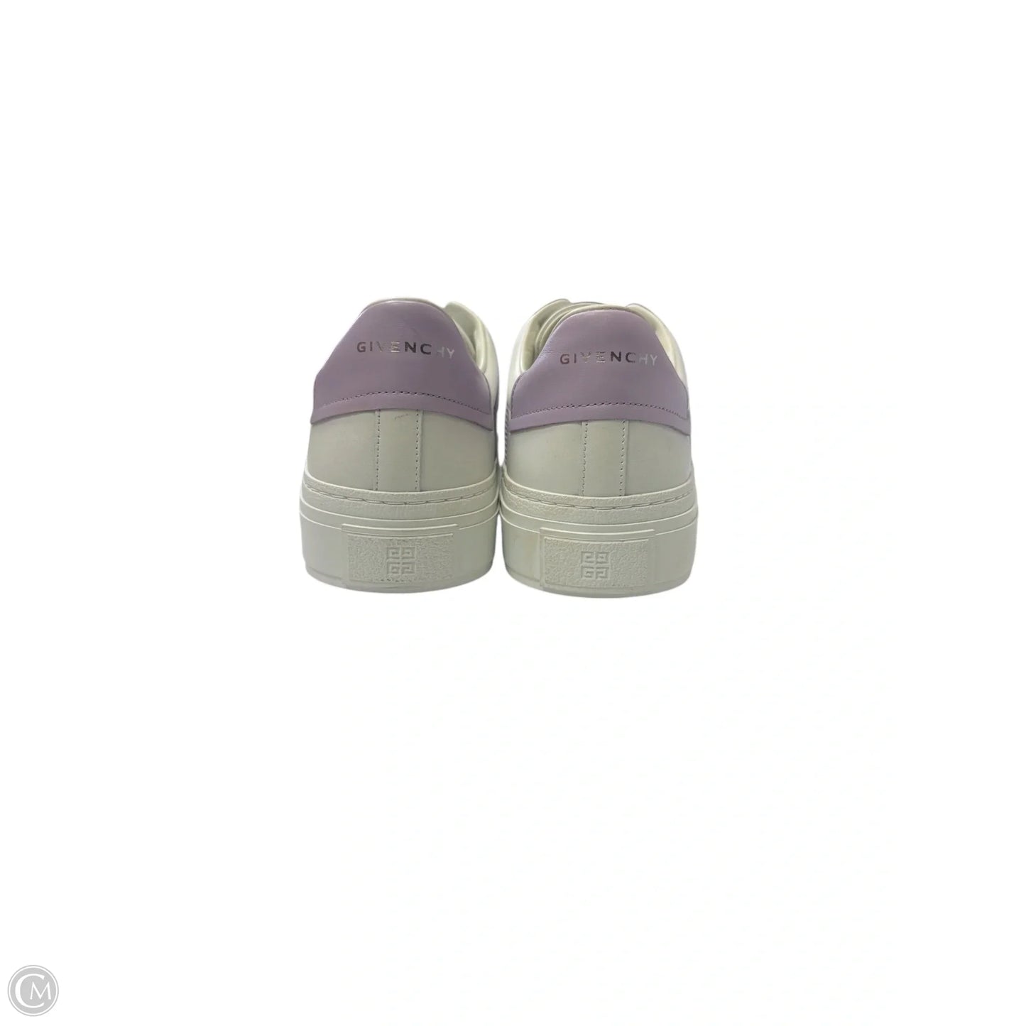 Shoes Luxury Designer By Givenchy In Purple & White, Size: 11