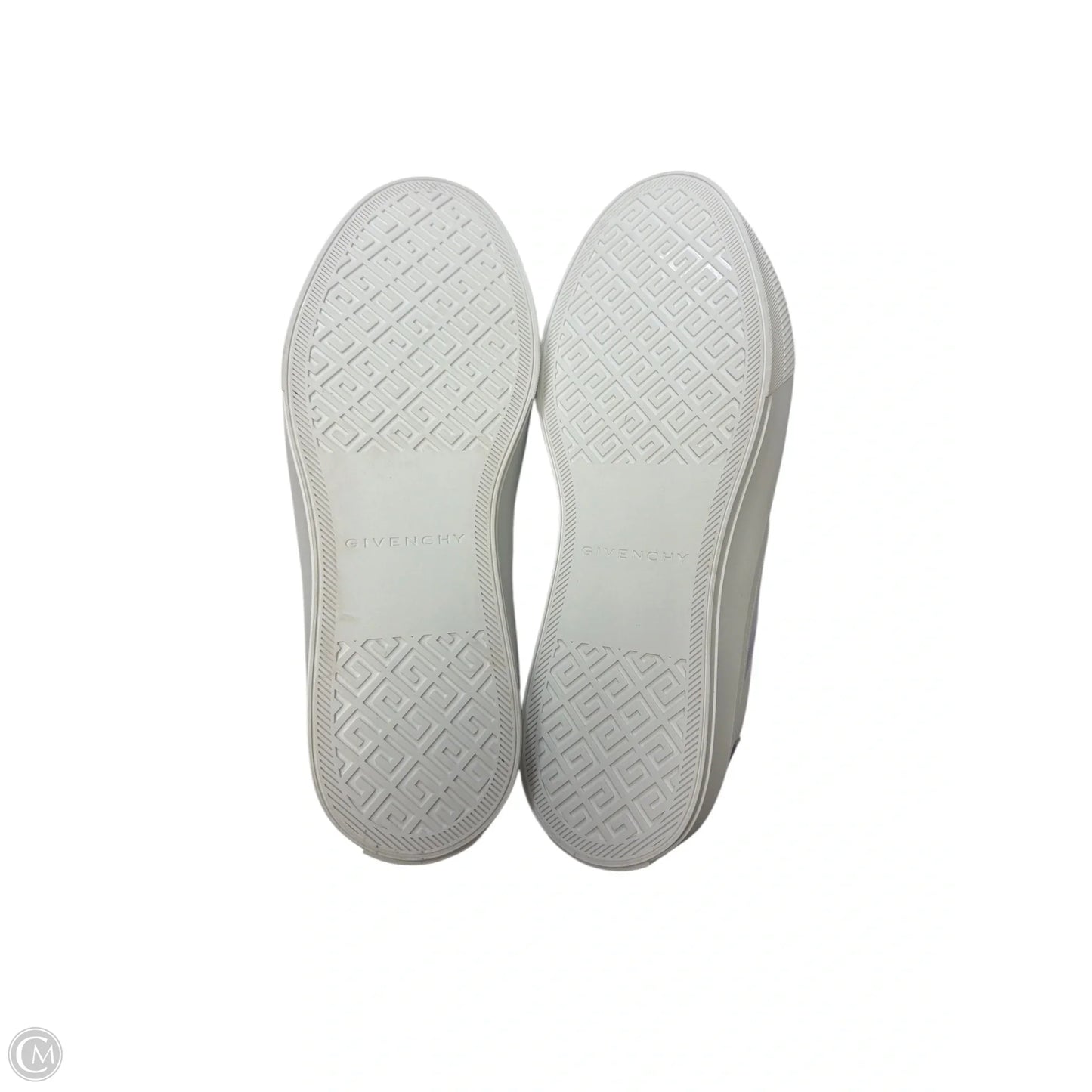 Shoes Luxury Designer By Givenchy In Purple & White, Size: 11