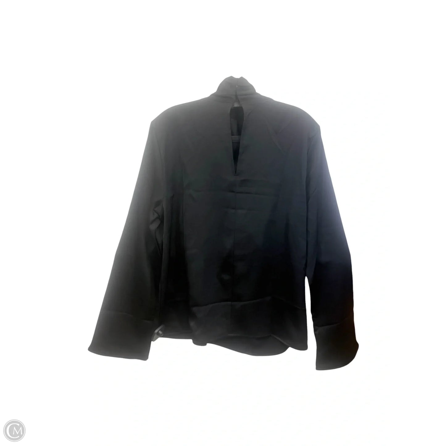 Top Long Sleeve By H&m In Black, Size: L