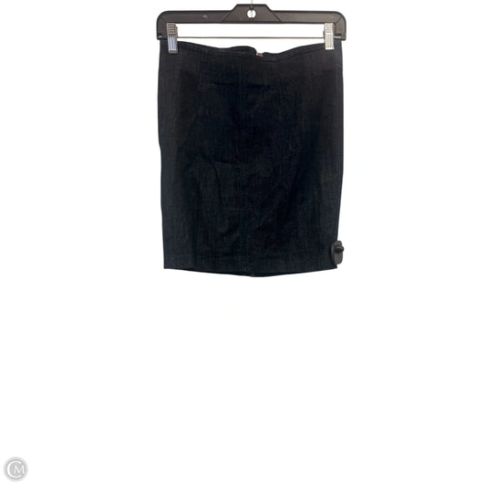Skirt Mini & Short By Juicy Couture In Blue Denim, Size: Xs