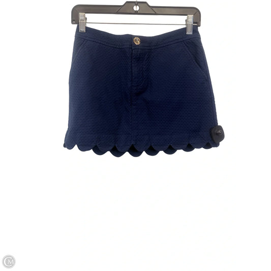 Shorts Designer By Lilly Pulitzer In Navy, Size: Xxs