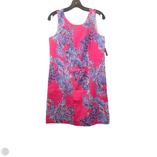 Dress Designer By Lilly Pulitzer In Blue & Pink, Size: M
