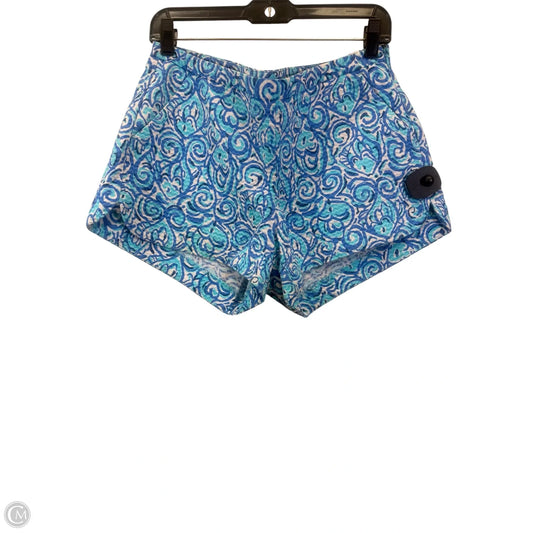 Shorts Designer By Lilly Pulitzer In Blue & White, Size: 8