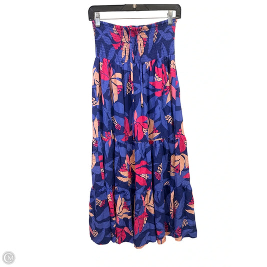 Skirt Maxi By Abel The Label In Pink & Purple, Size: S