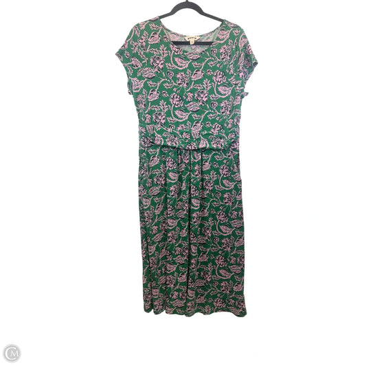 boden green and pink dress BODEN 1970's Partridge Family Brady Bunch Green Pink Dress Linen Size 6 tb1002