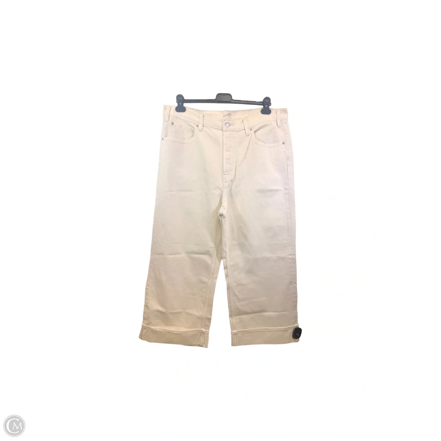 Jeans Wide Leg By Universal Thread In Tan, Size: 12