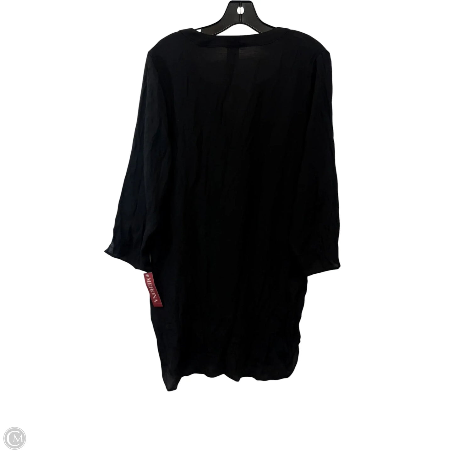 Swimwear Cover-up By Merona In Black, Size: L