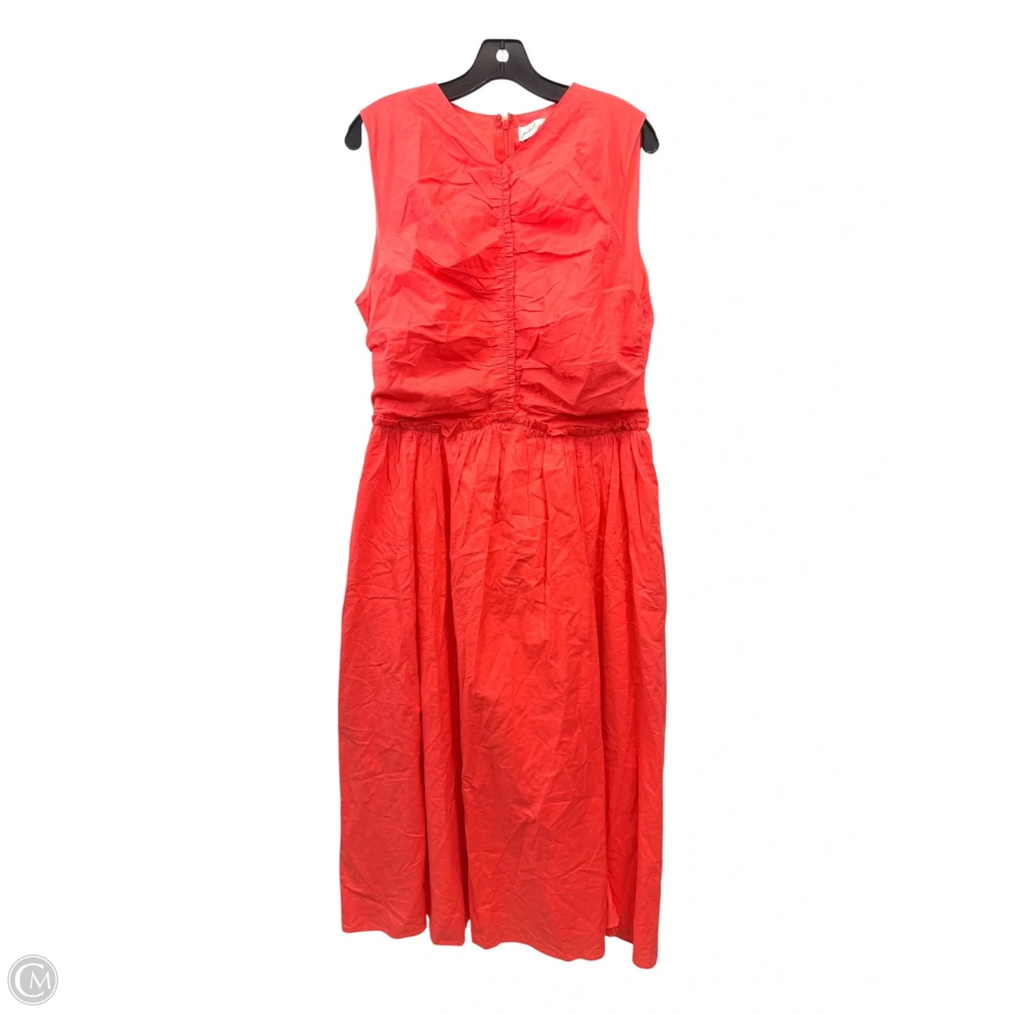 Dress Casual Maxi By Petal & Pup In Coral, Size: Xl