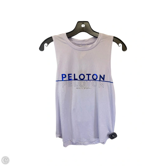 Athletic Tank Top By Peloton In Purple, Size: Xs