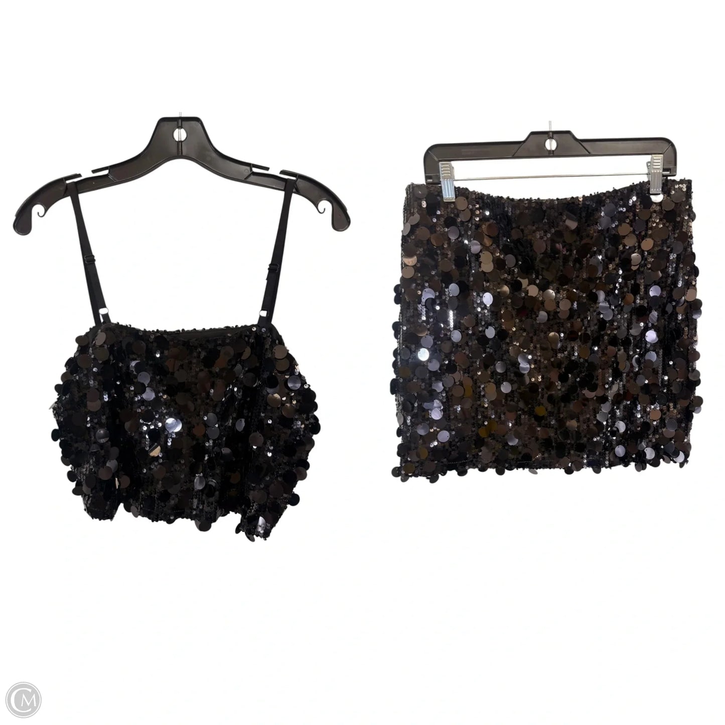 Skirt Set 2pc By No Boundaries In Black, Size: L