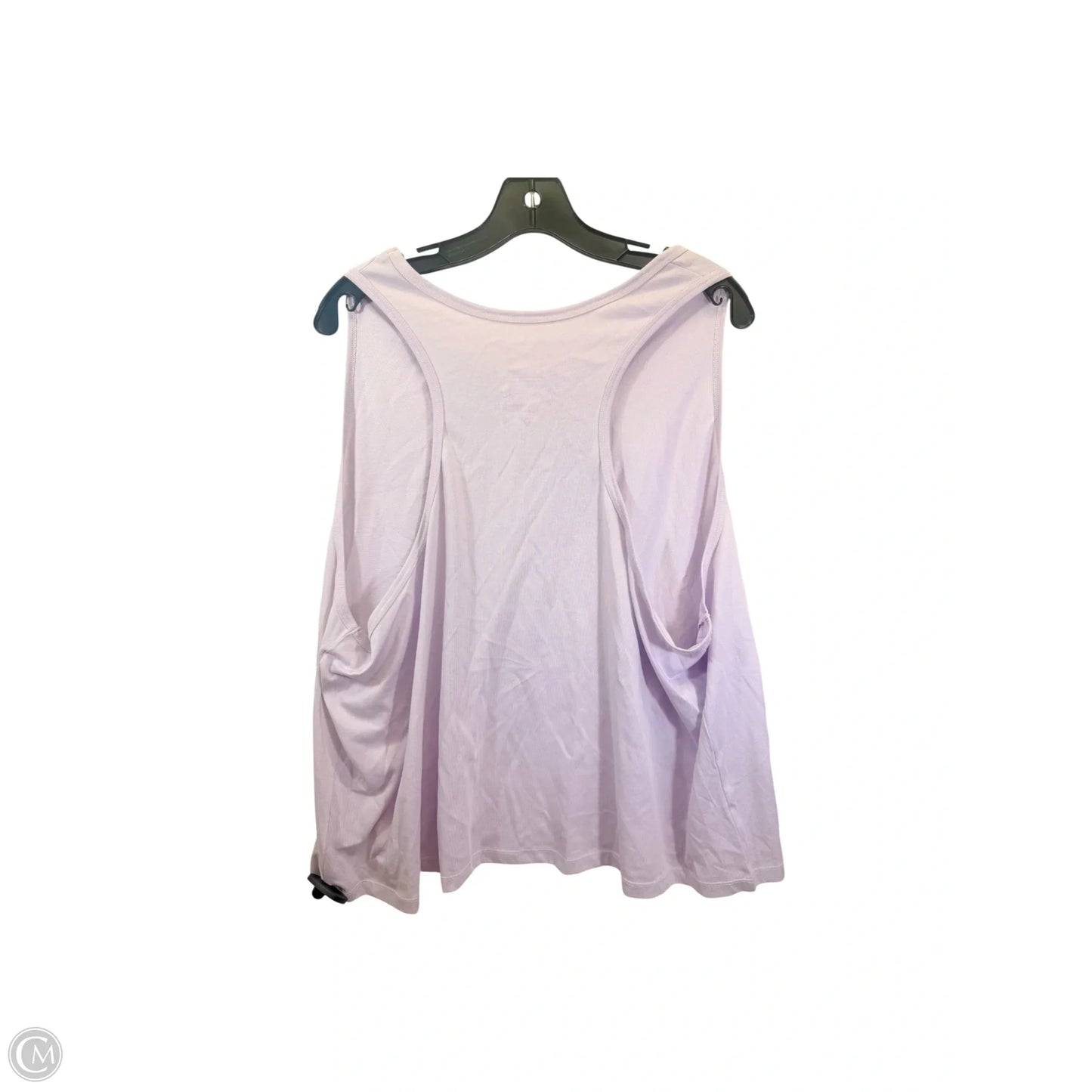 Athletic Tank Top By Reebok In Purple, Size: 3x