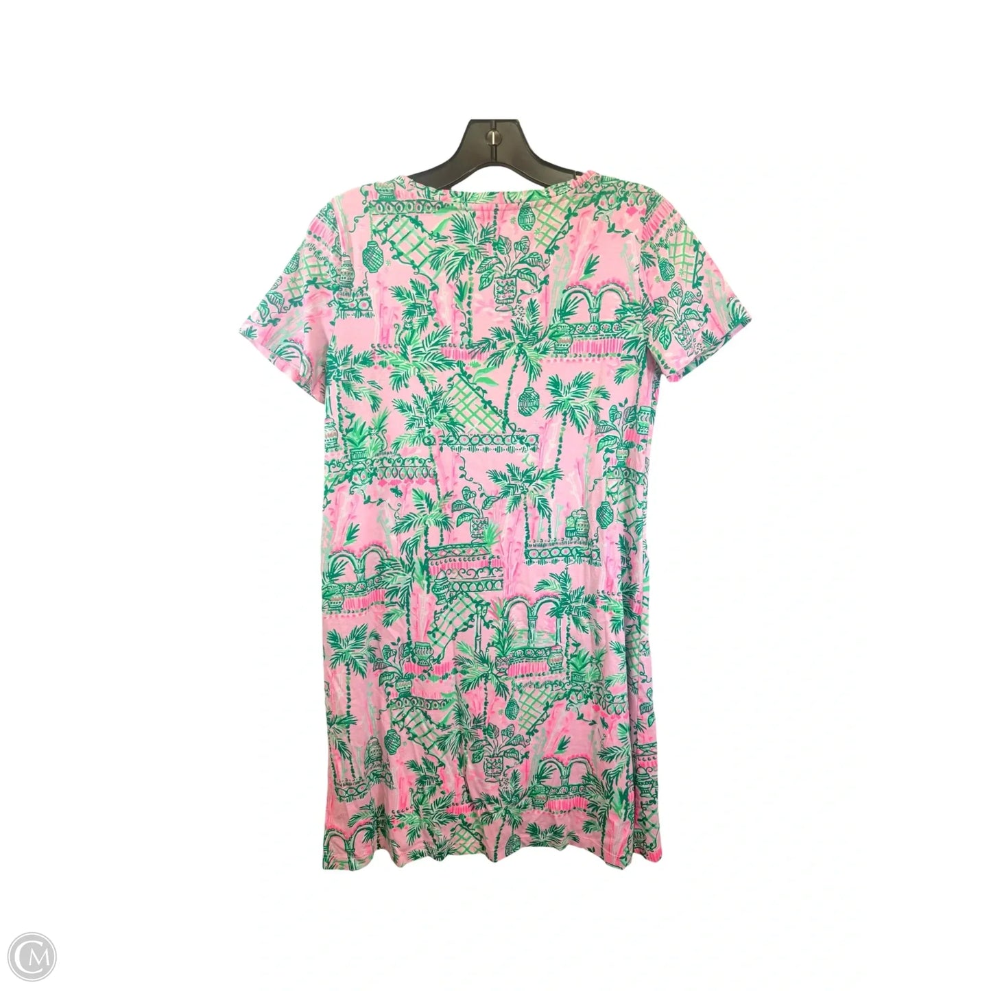 Dress Designer By Lilly Pulitzer In Green & Pink, Size: Xs