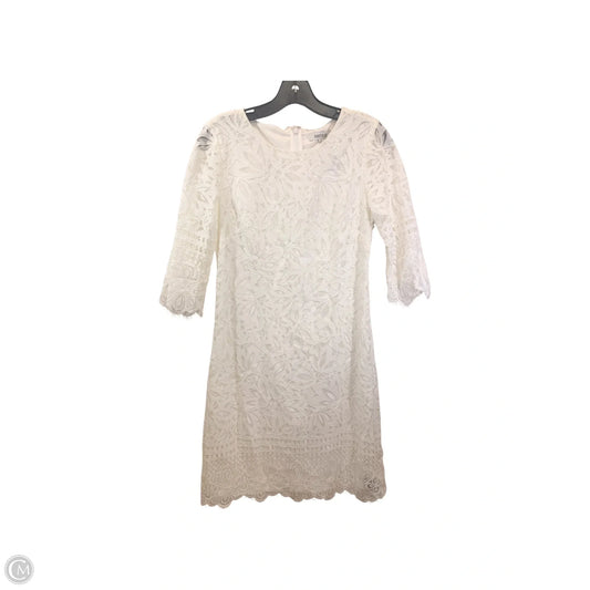Dress Casual Midi By Kensie In Ivory, Size: S