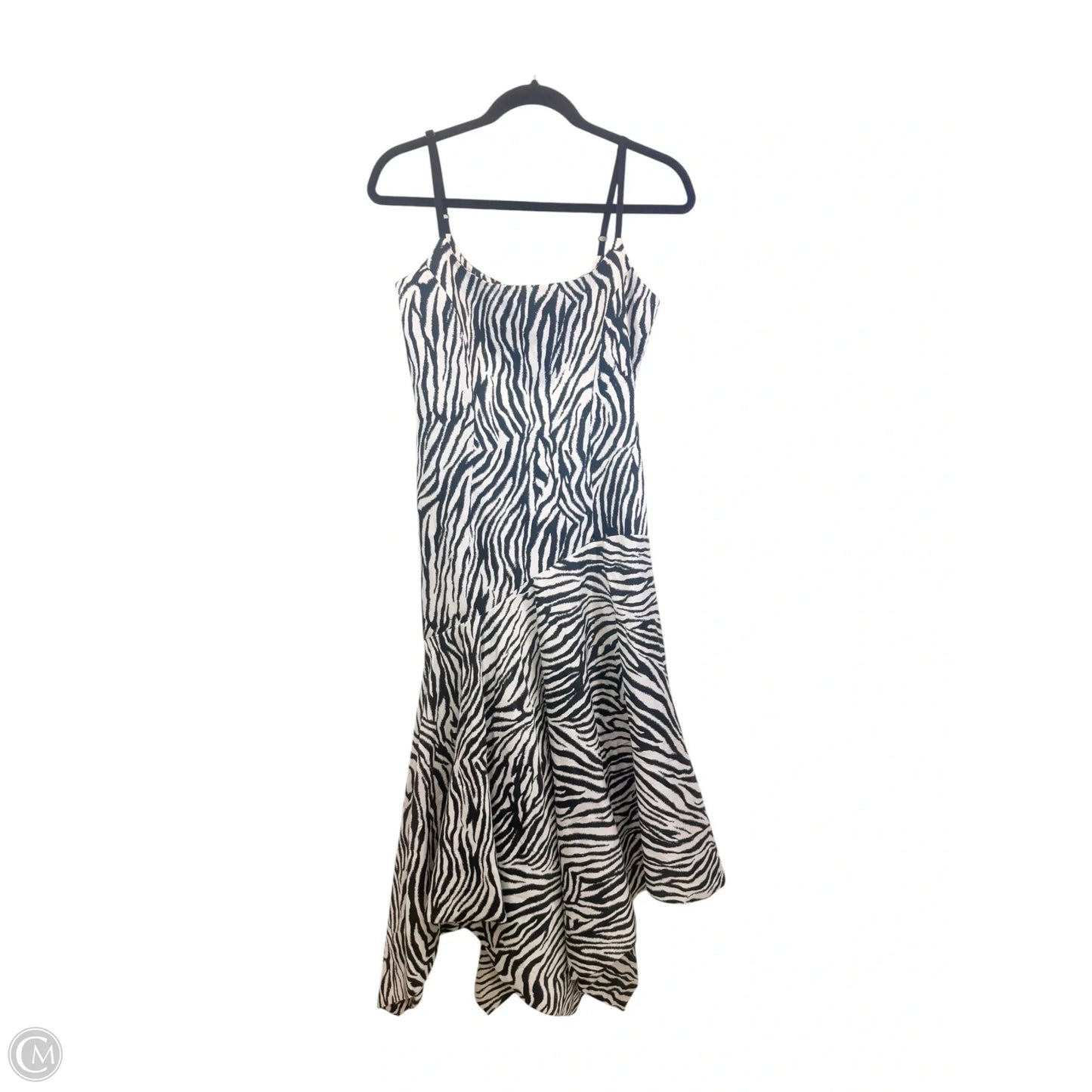 Dress Casual Maxi By Solace London In Black & White, Size: 6