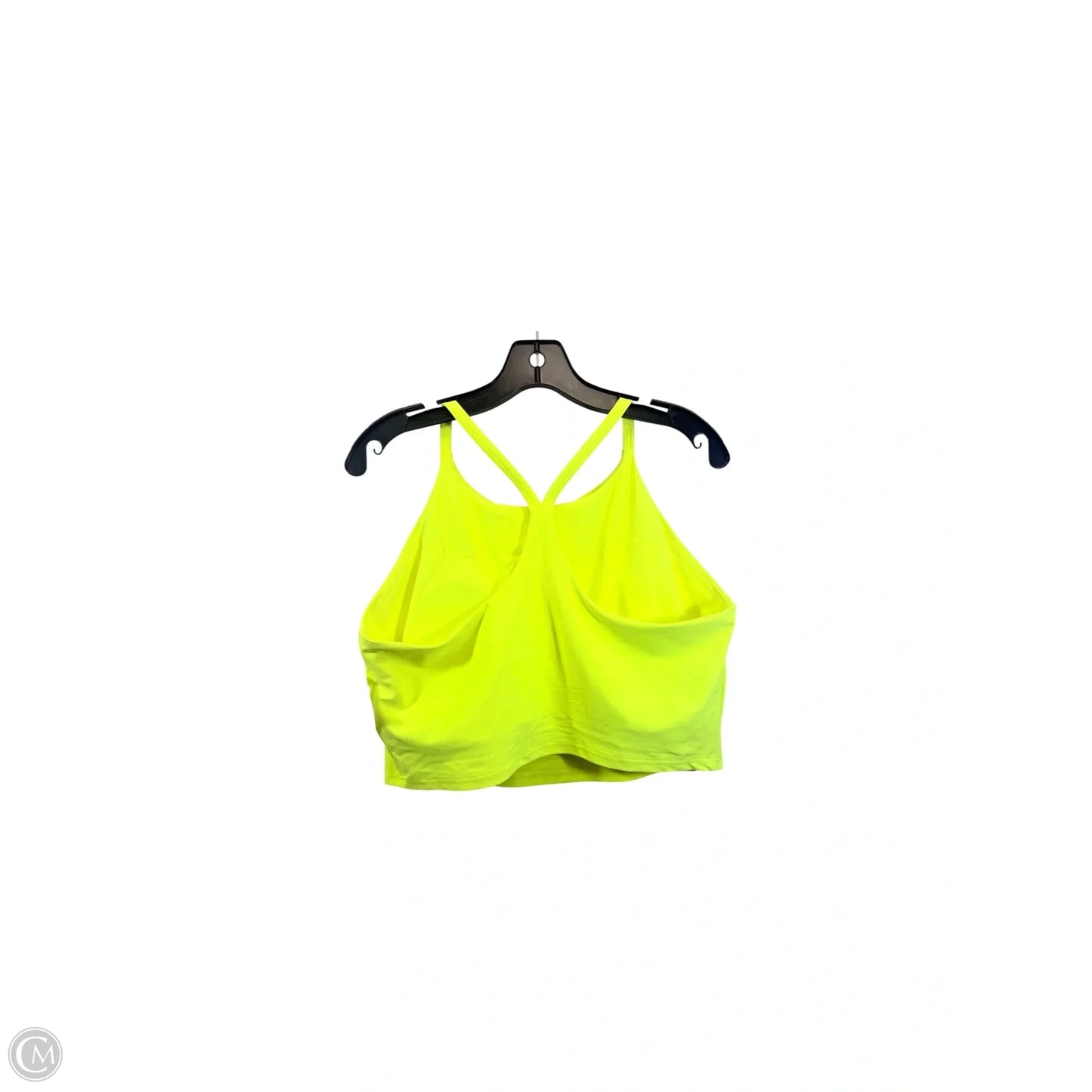 Athletic Bra By Old Navy In Yellow, Size: 2x