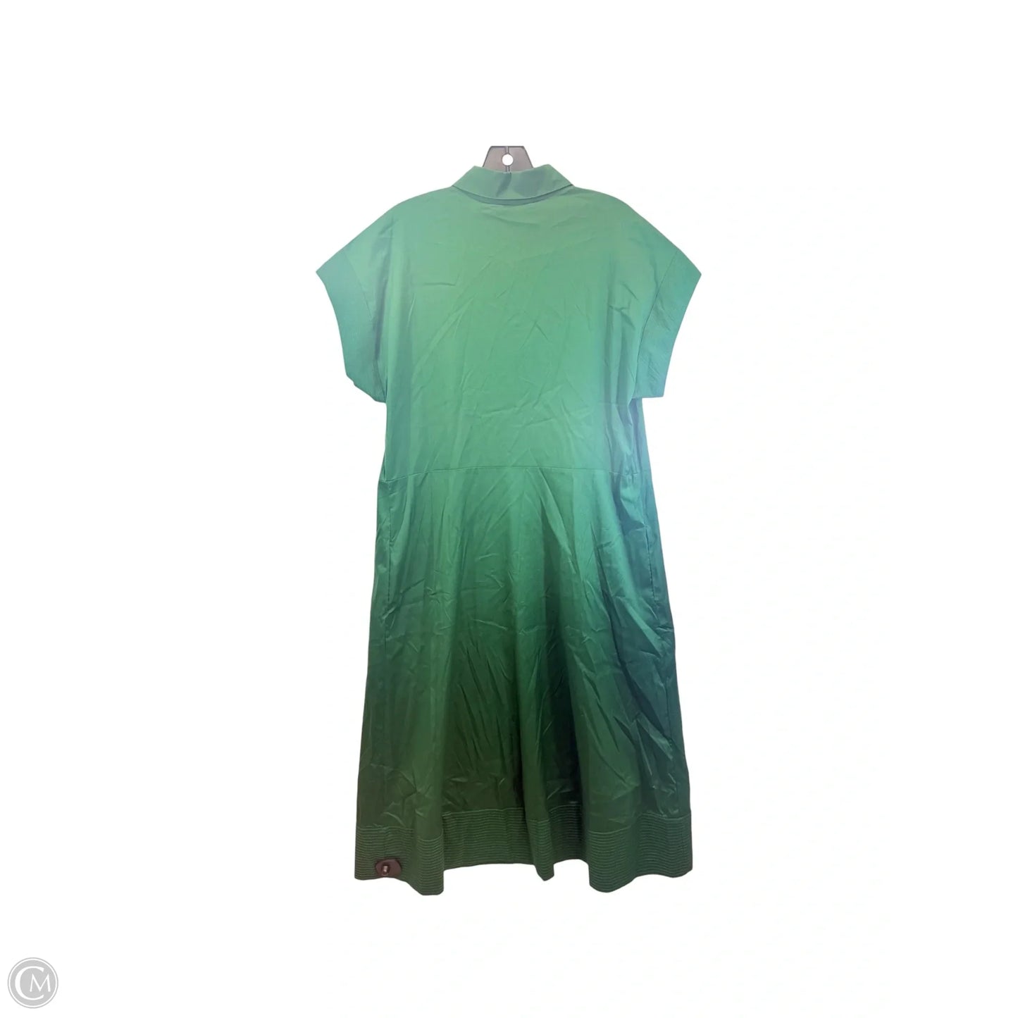 Dress Casual Maxi By Chicos In Green, Size: L