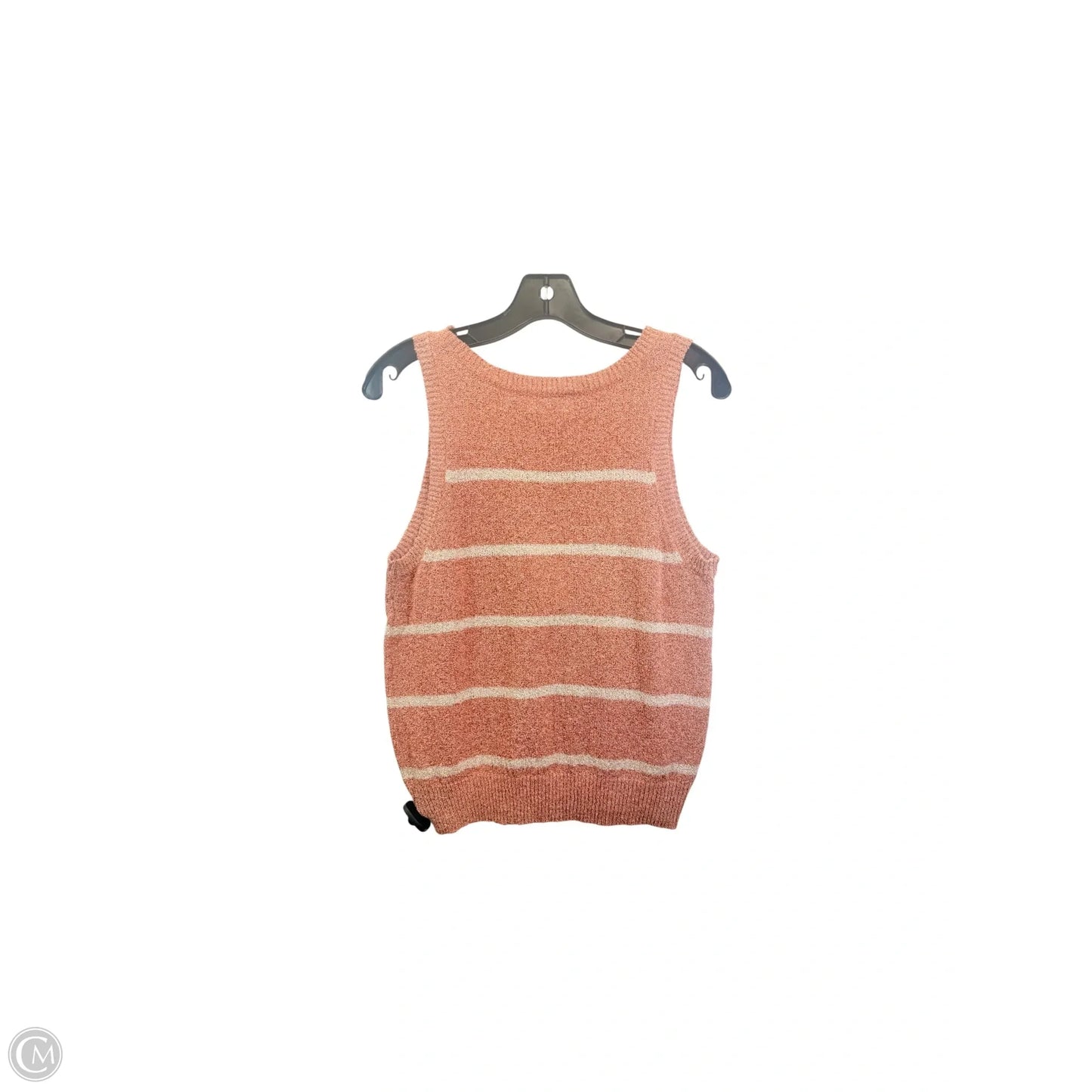 Top Sleeveless By Thread And Supply In Pink & Tan, Size: M