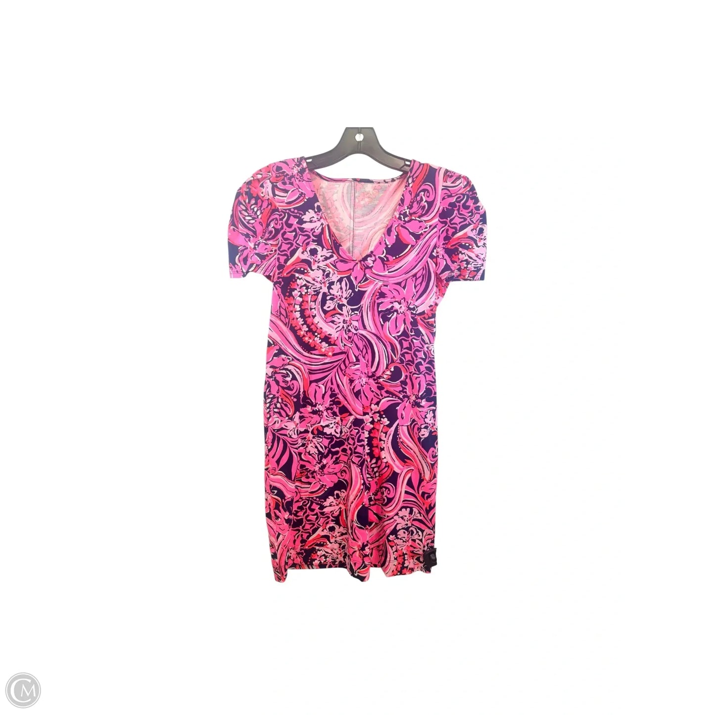 Dress Designer By Lilly Pulitzer In Blue & Pink, Size: Xs