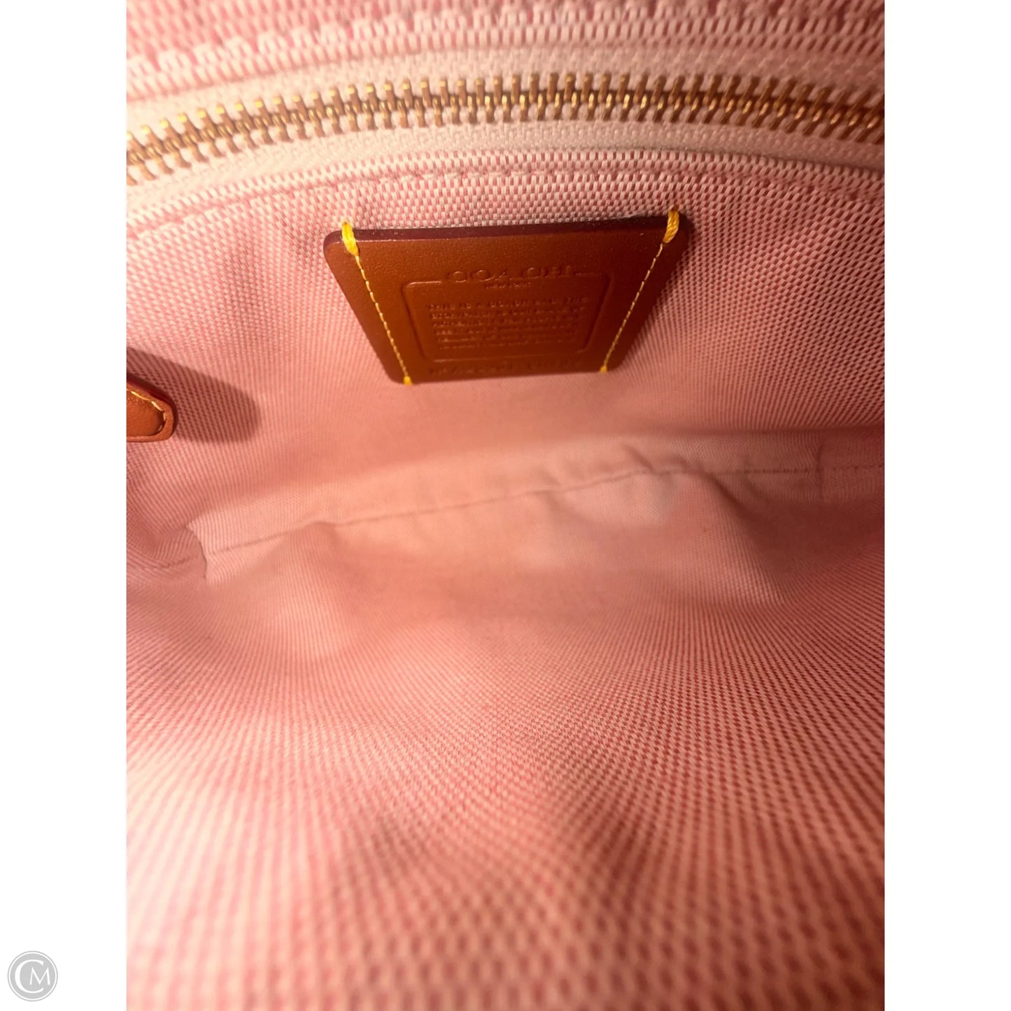 Handbag Designer By Coach, Size: Medium