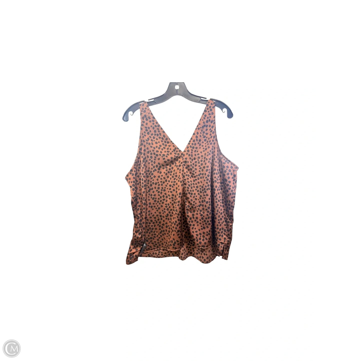 Top Sleeveless By Old Navy In Animal Print, Size: Xl