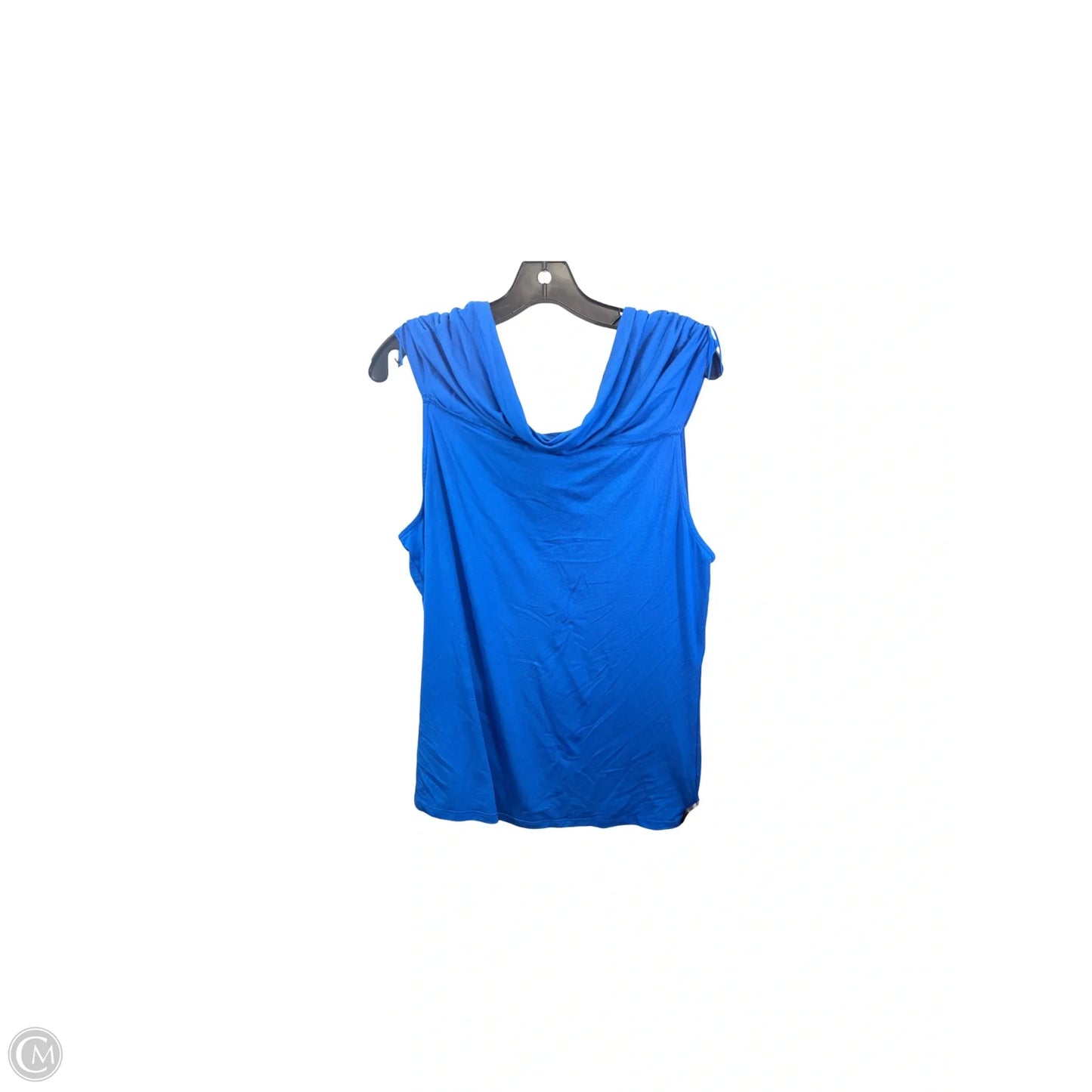 Top Short Sleeve By Inc In Blue, Size: Xl