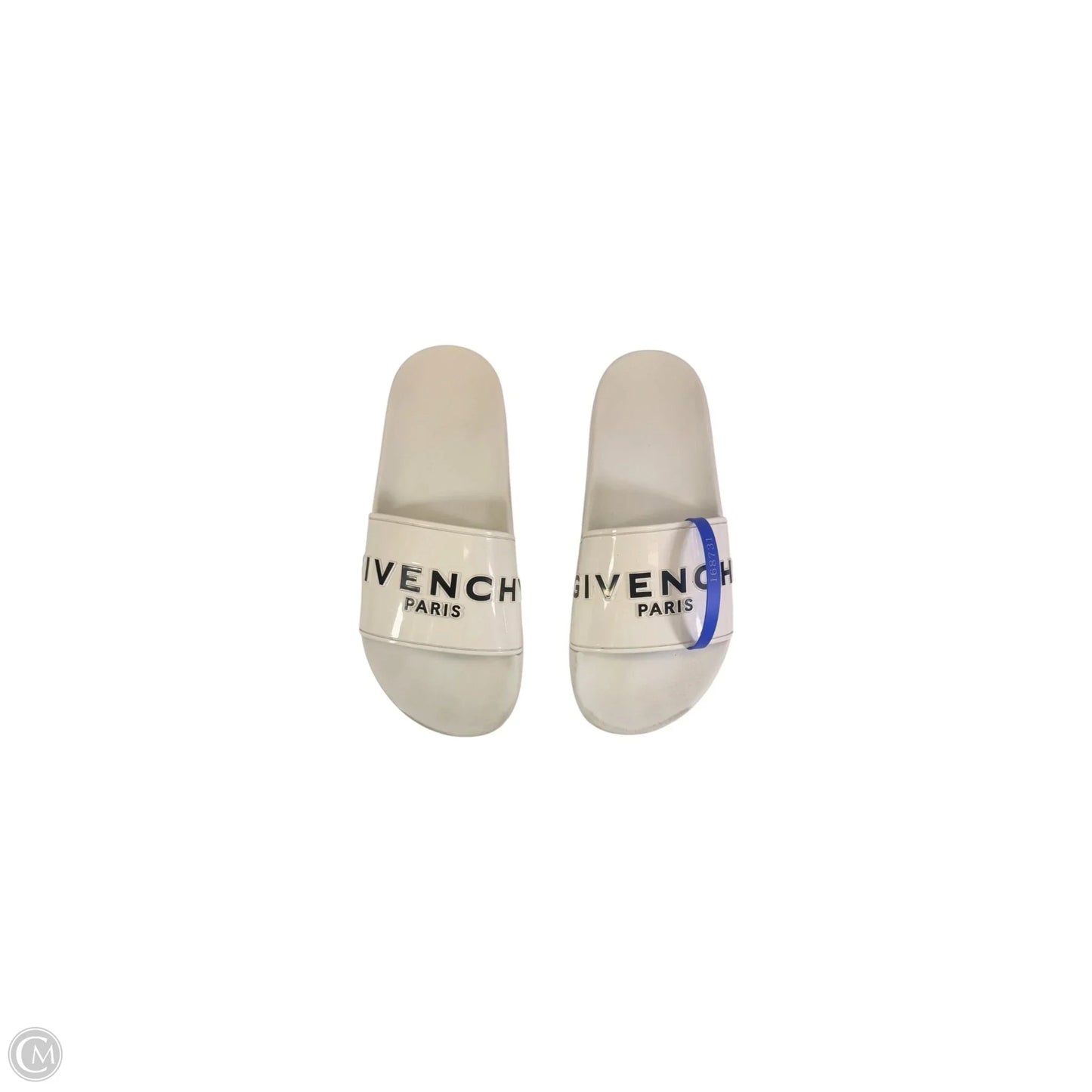 Sandals Designer By Givenchy In Black & White, Size: 10