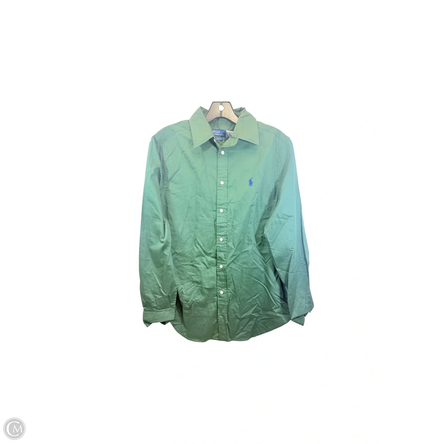 Top Long Sleeve By Polo Ralph Lauren In Green, Size: S