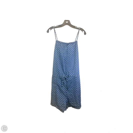 Romper By Levis In Blue & White, Size: L