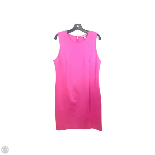 Dress Designer By Lilly Pulitzer In Blue & Pink, Size: L
