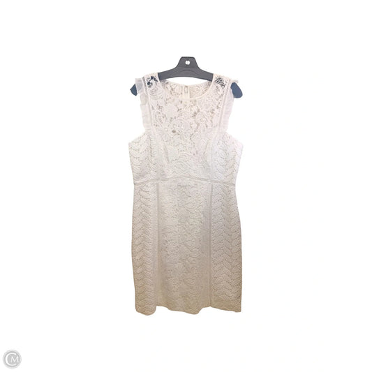 Dress Designer By Lilly Pulitzer In White, Size: 12