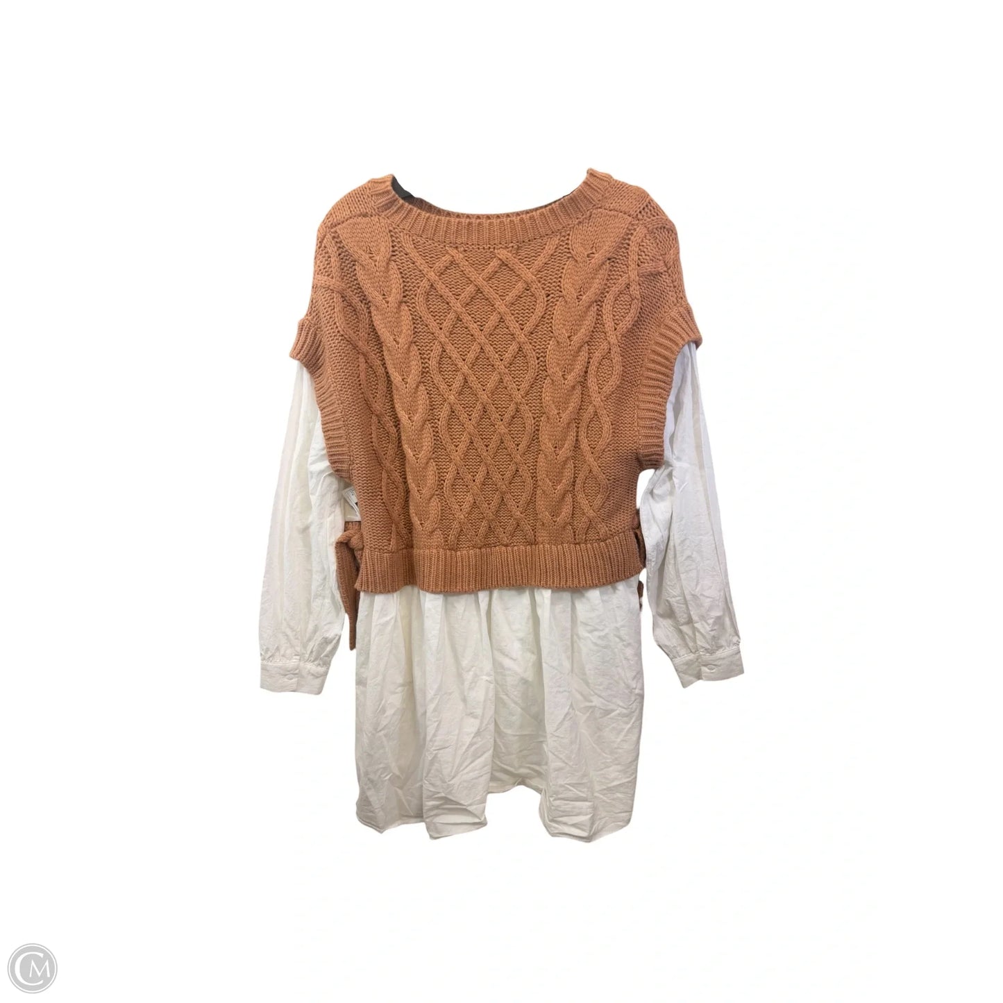 Dress Casual Maxi By Altard State In Brown & Cream, Size: M