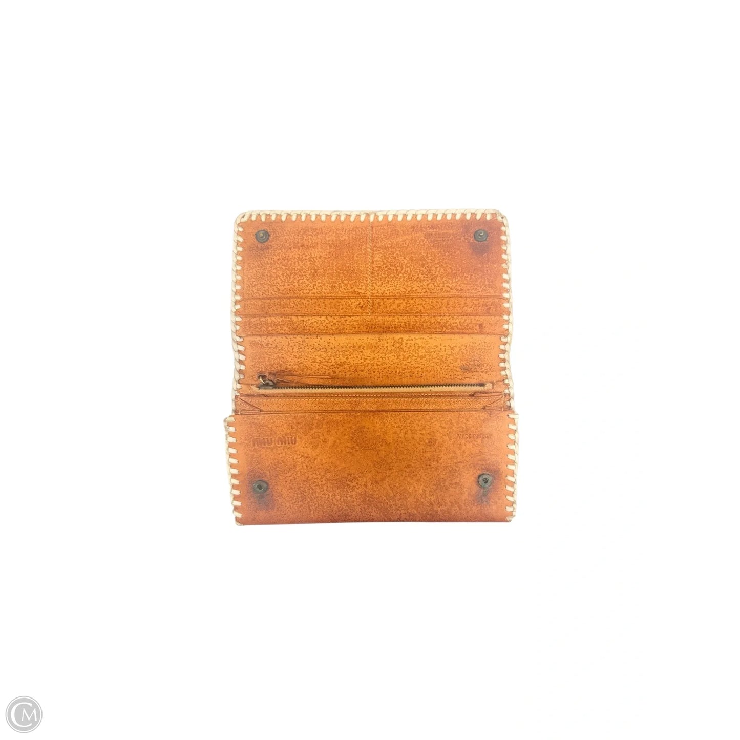 Wallet Luxury Designer By Miu Miu, Size: Medium