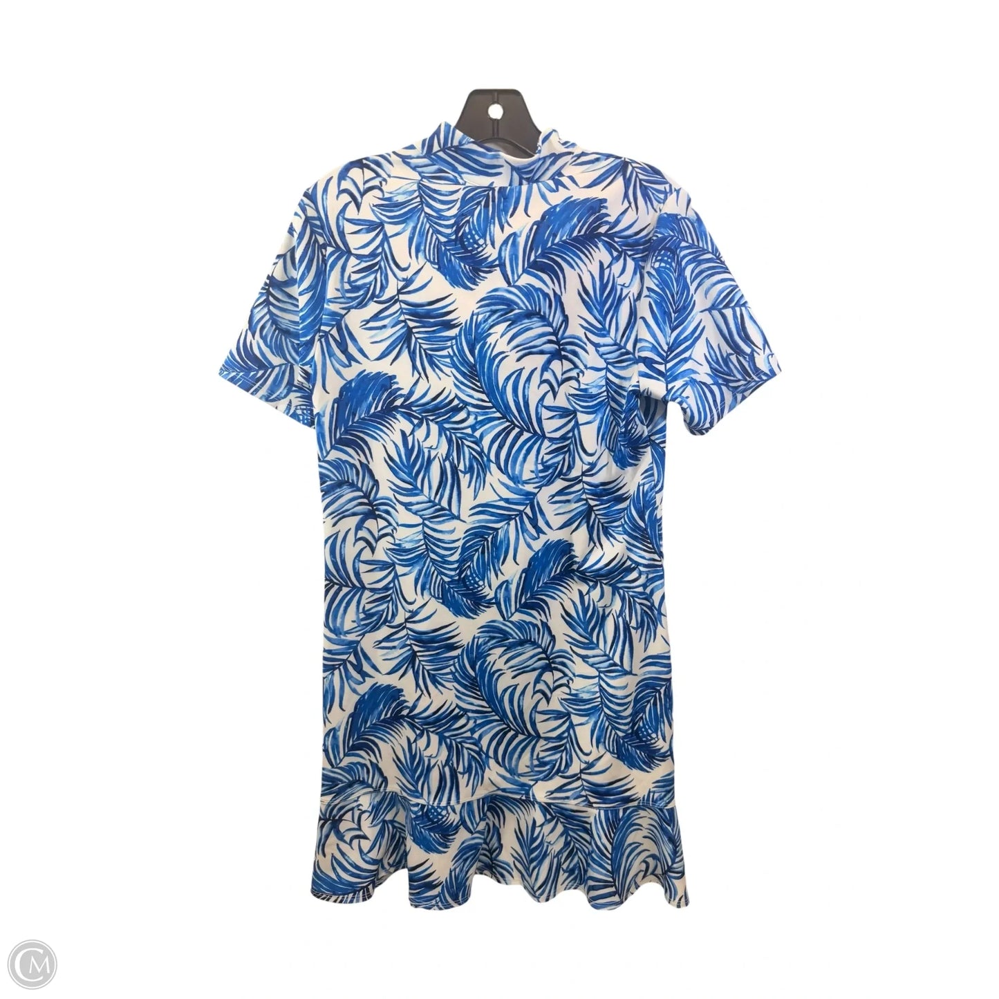 Athletic Dress By Tommy Bahama In Blue & White, Size: M