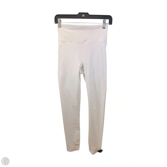 Athletic Leggings By Athleta In White, Size: S