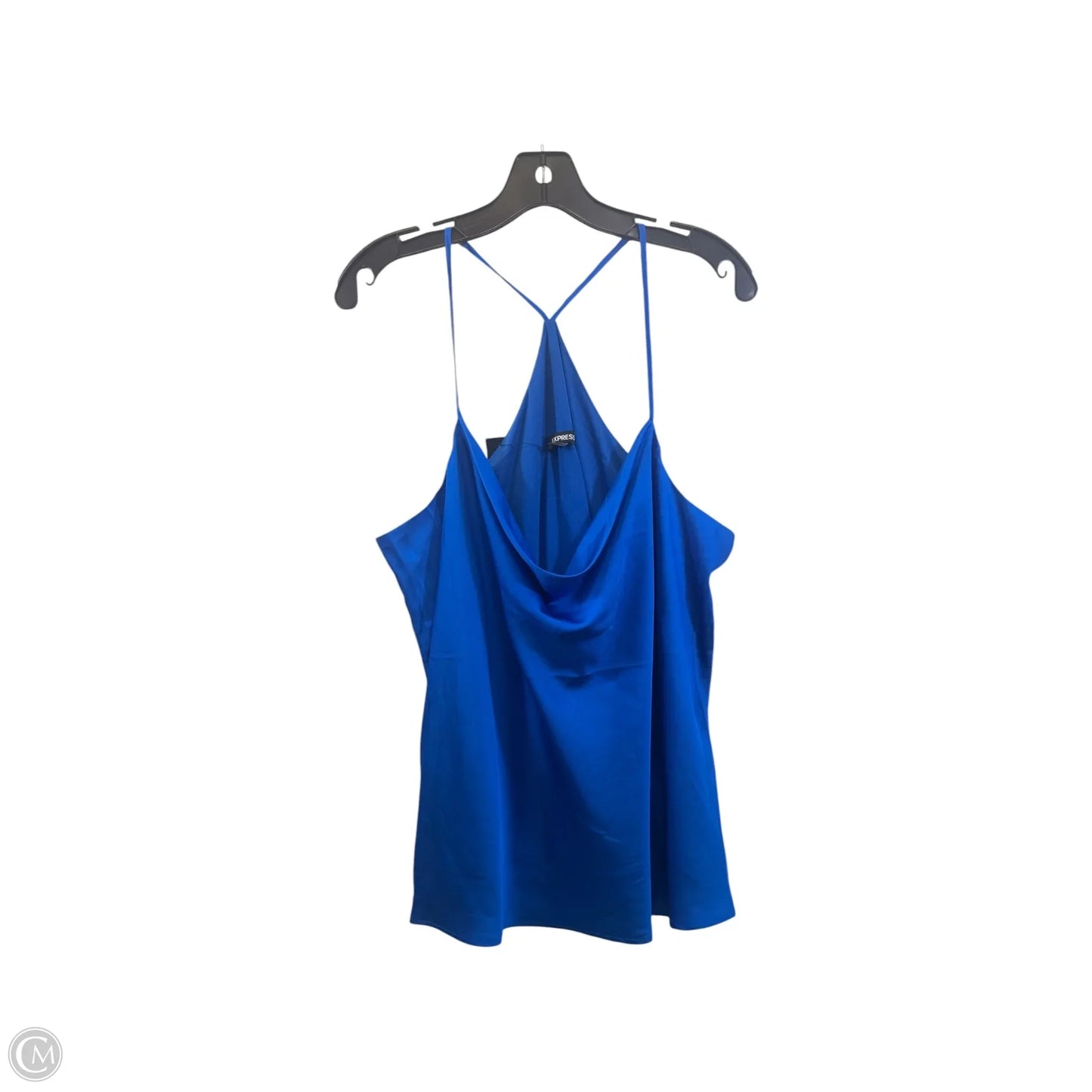 Top Sleeveless By Express In Blue, Size: Xl