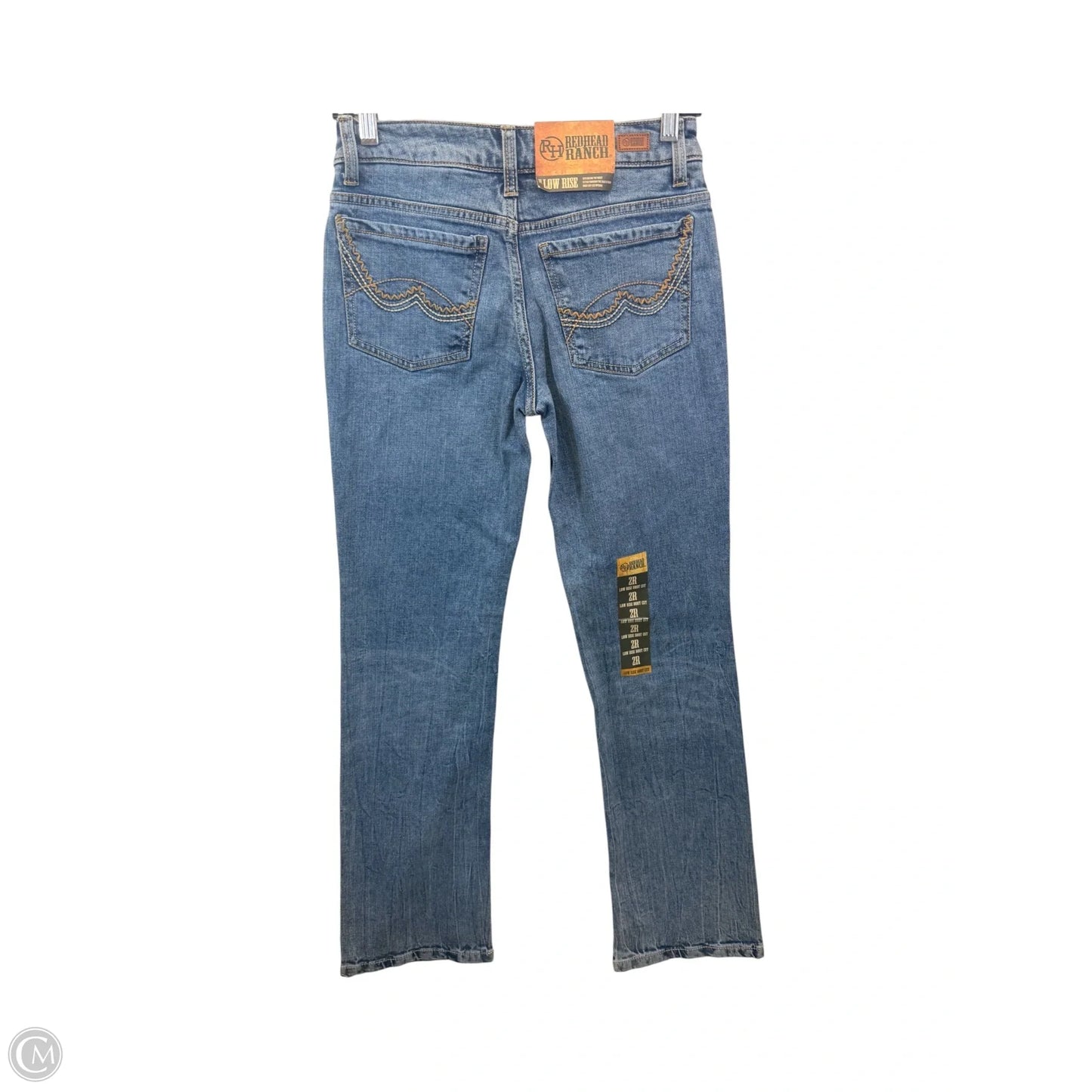 Jeans Straight By Redhead Ranch In Blue Denim, Size: 2