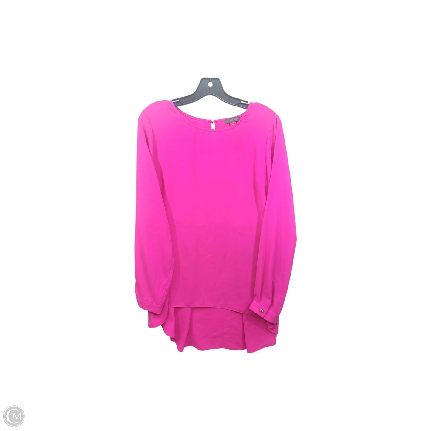 Top Long Sleeve By Vince Camuto In Pink, Size: M