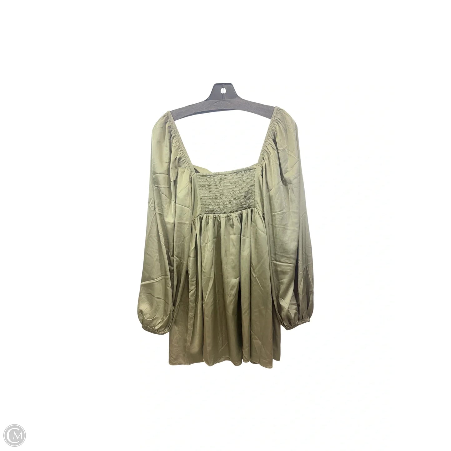 Dress Casual Short By Express In Green, Size: S