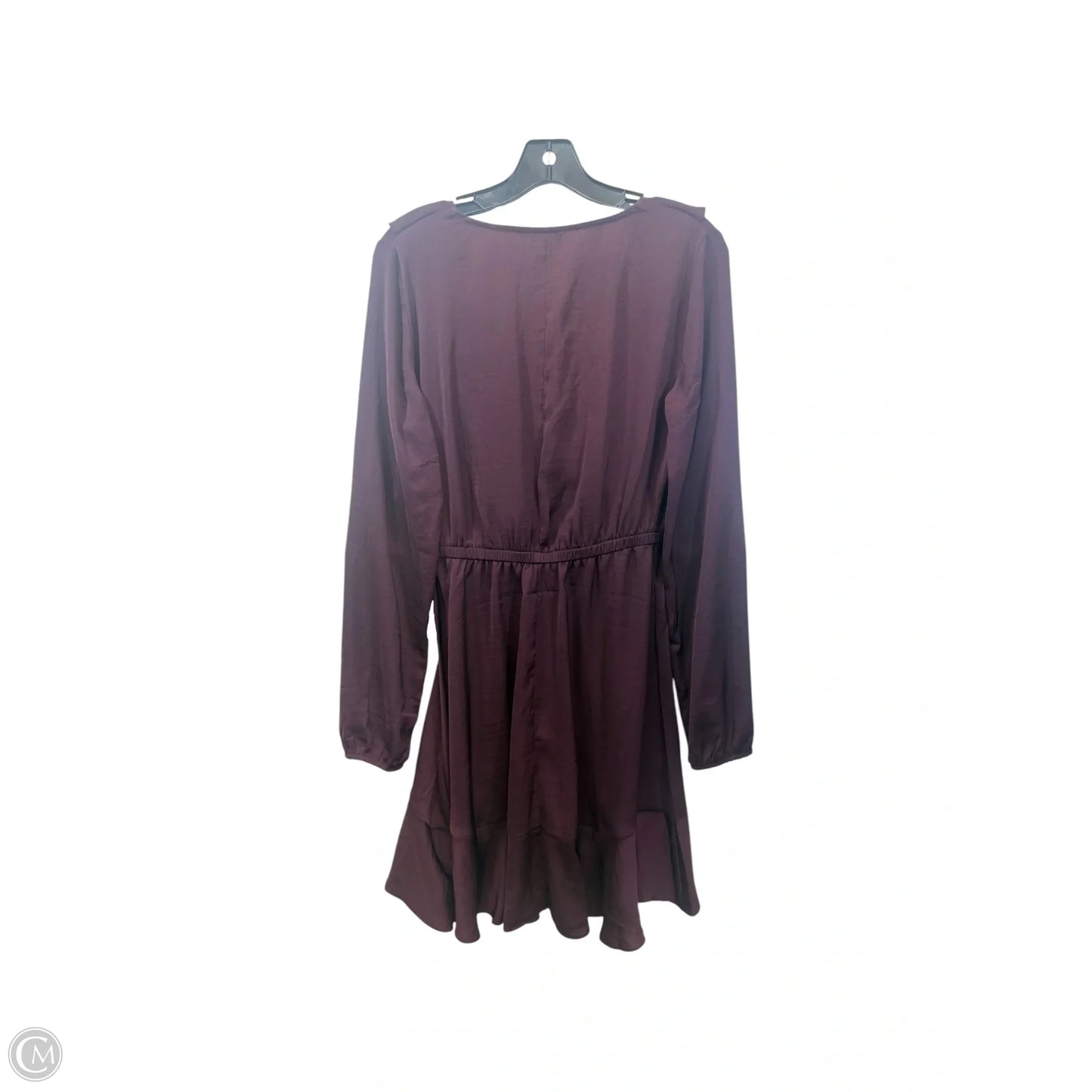 Dress Casual Short By Express In Maroon, Size: S