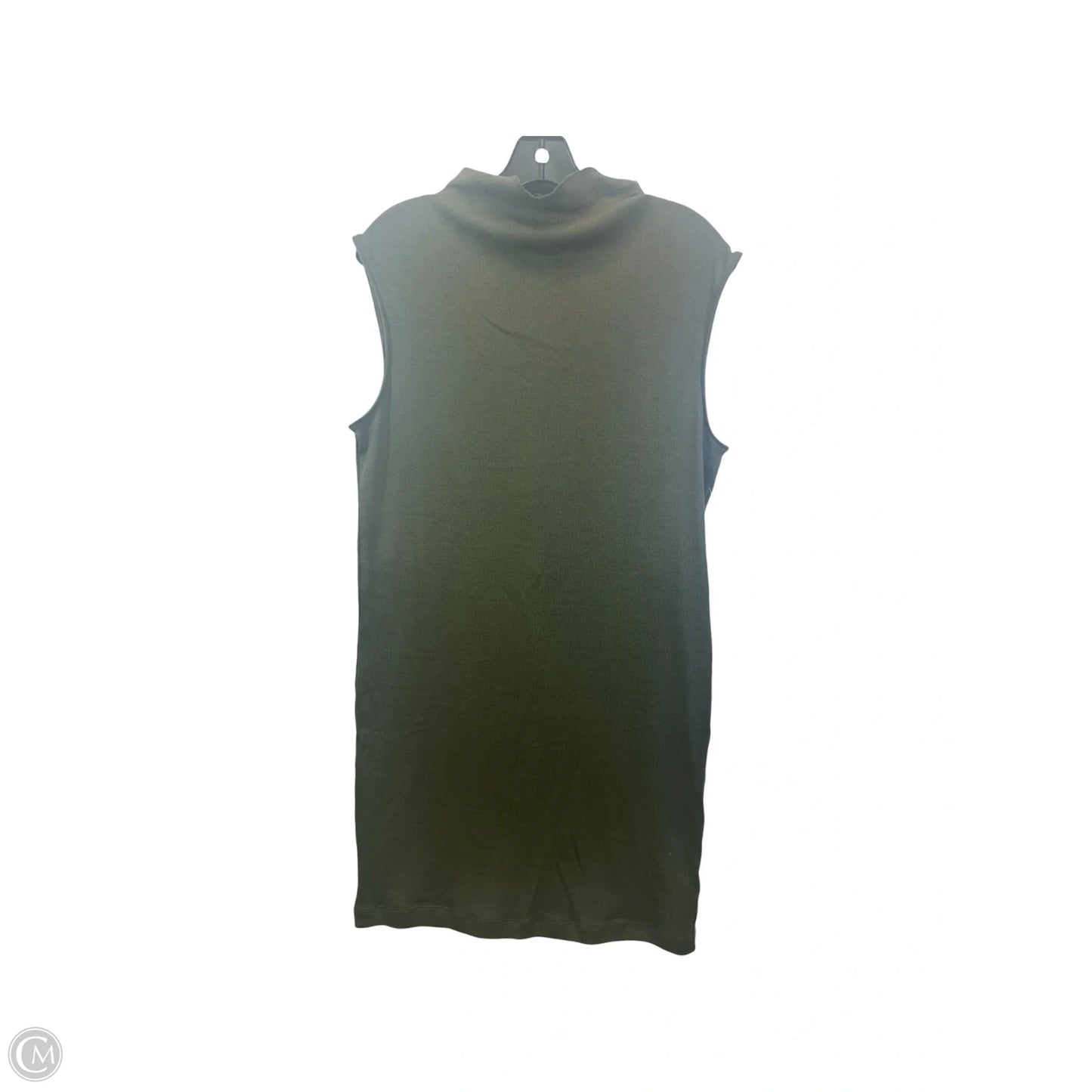 Dress Casual Midi By Old Navy In Green, Size: L
