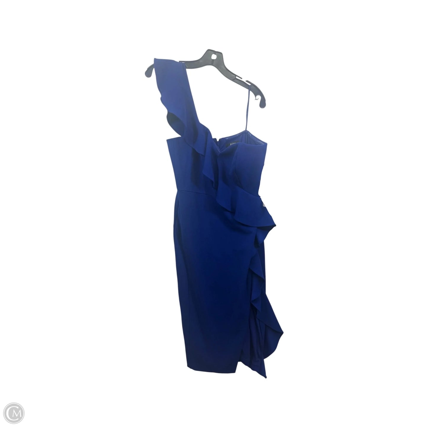 Dress Party Midi By Adrianna Papell In Blue, Size: L