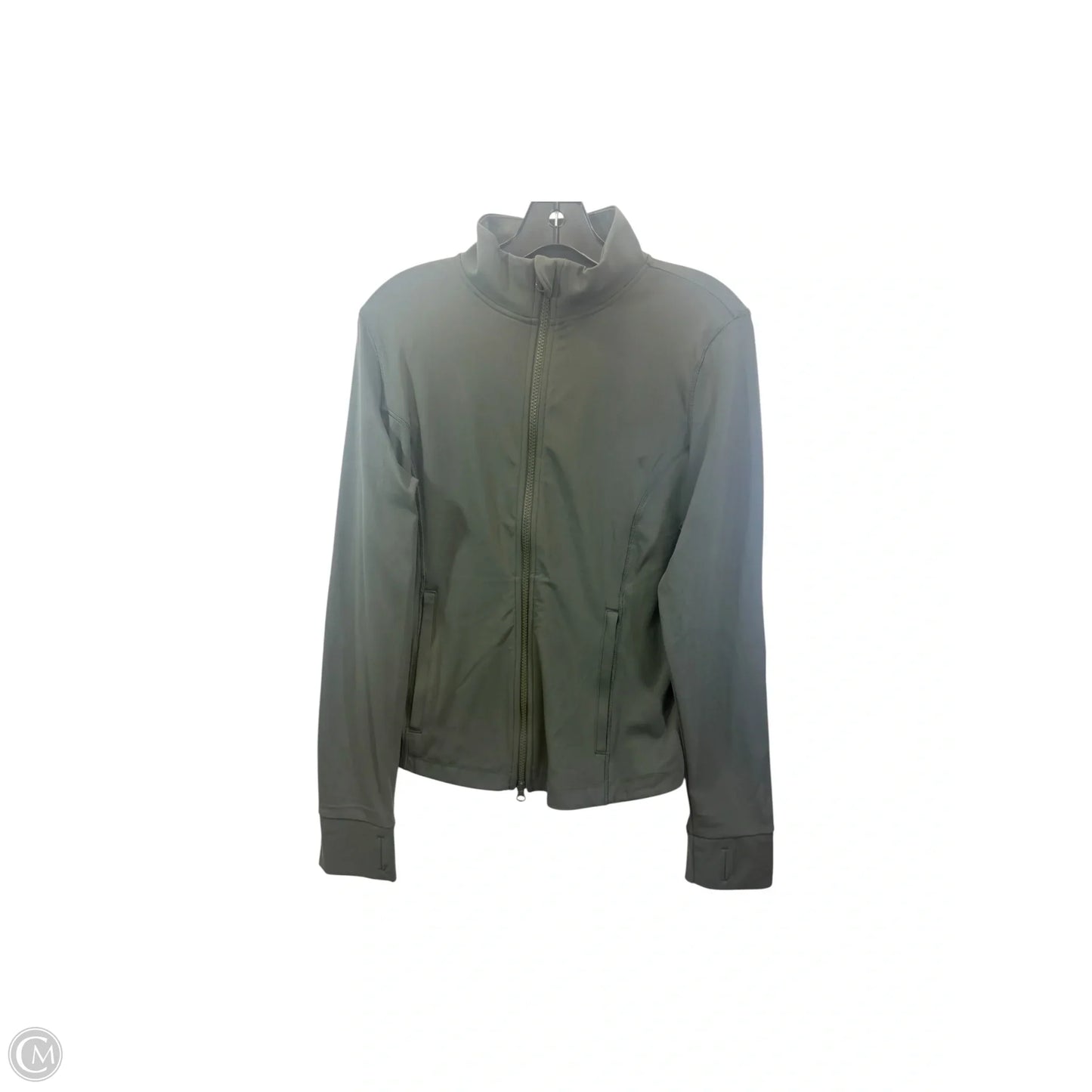 Athletic Jacket By Soma In Green, Size: L