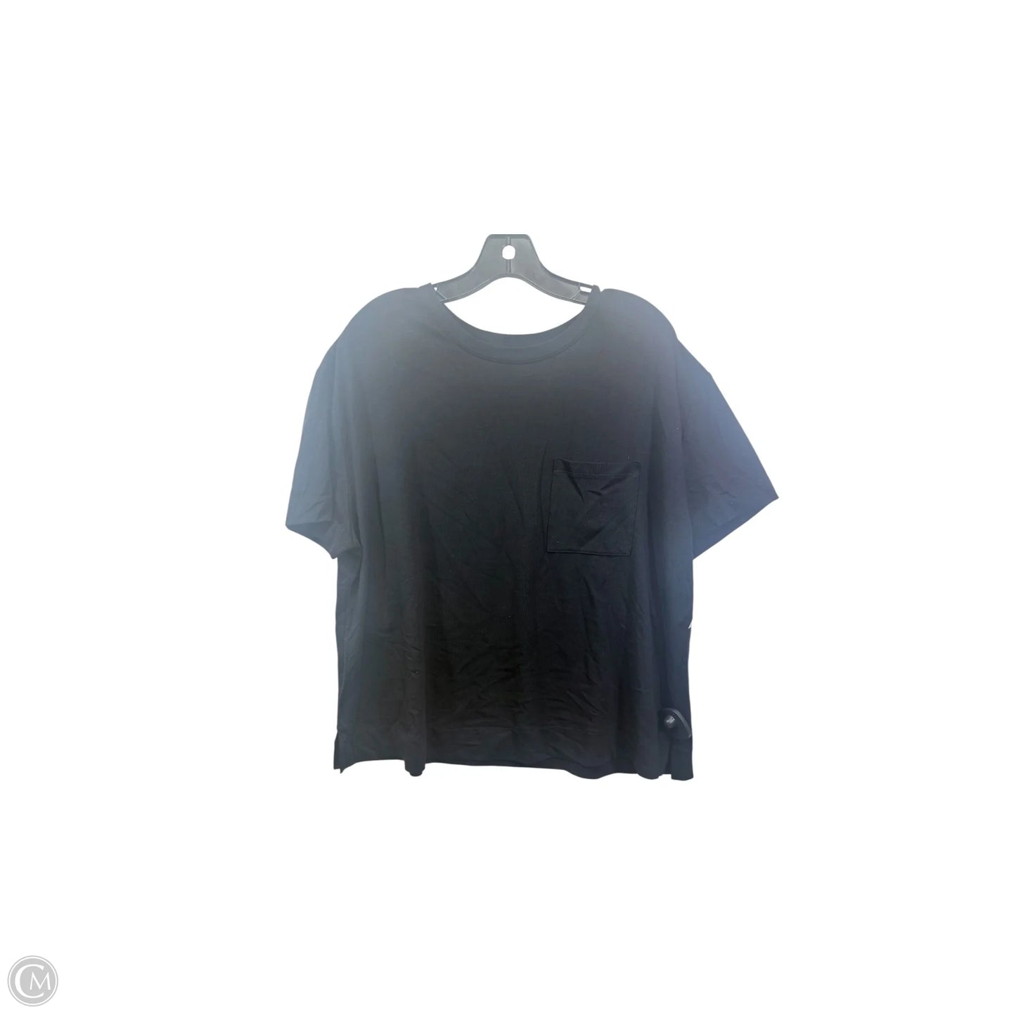 Top Short Sleeve Basic By Soma In Black, Size: Xl