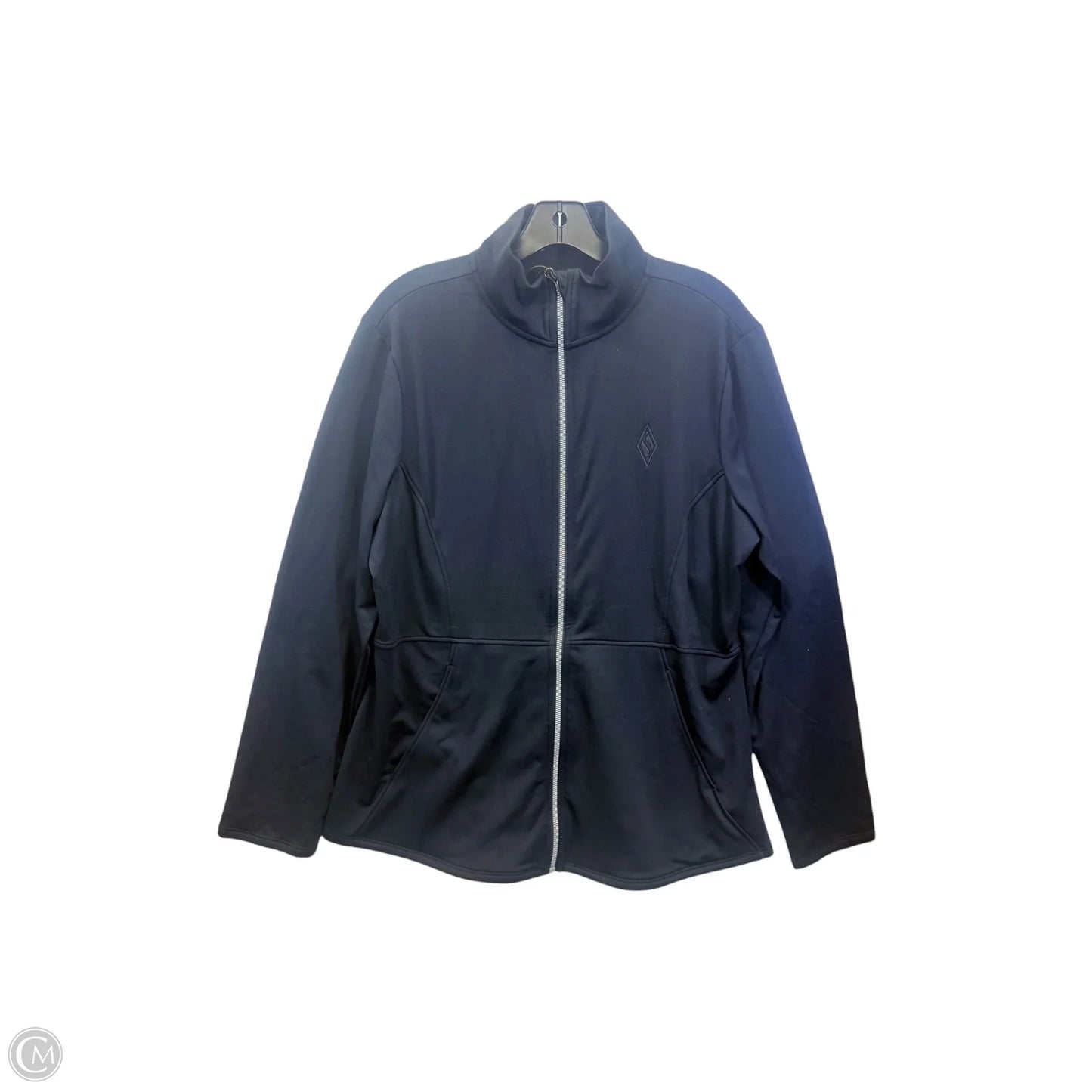 Athletic Jacket By Skechers In Black, Size: Xl