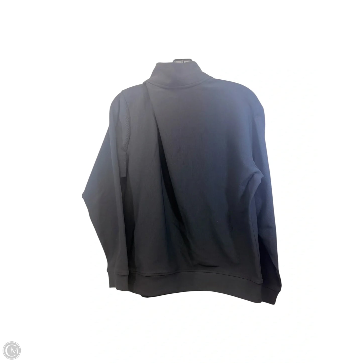 Athletic Jacket By Skechers In Black, Size: L