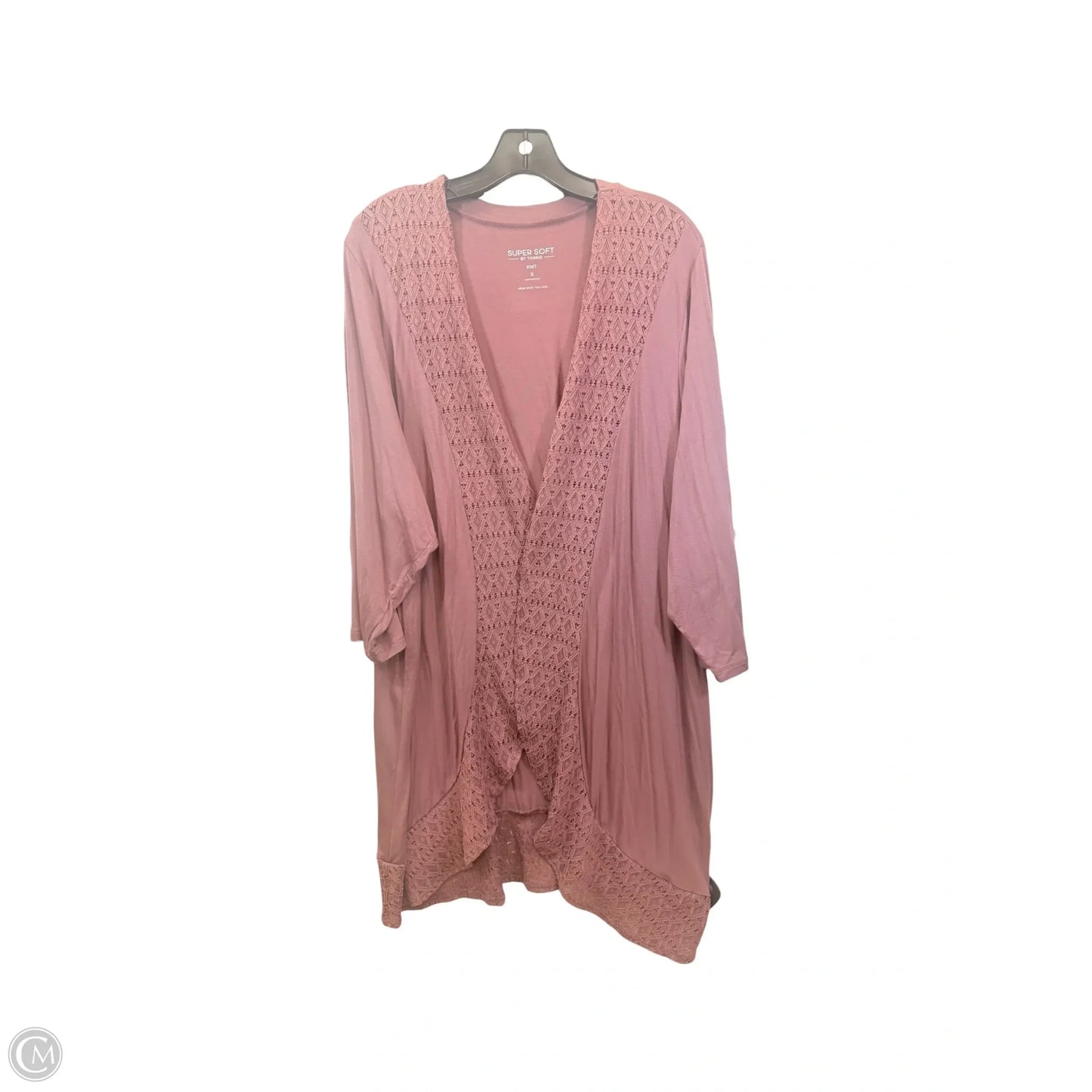 Cardigan By Torrid In Mauve, Size: 3x